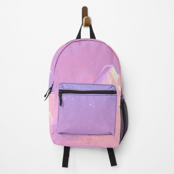 Artikelvorschau, Pink Purple Mountain Crescent Moon Sonnenaufgang entworfen und verkauft von trajeado14.