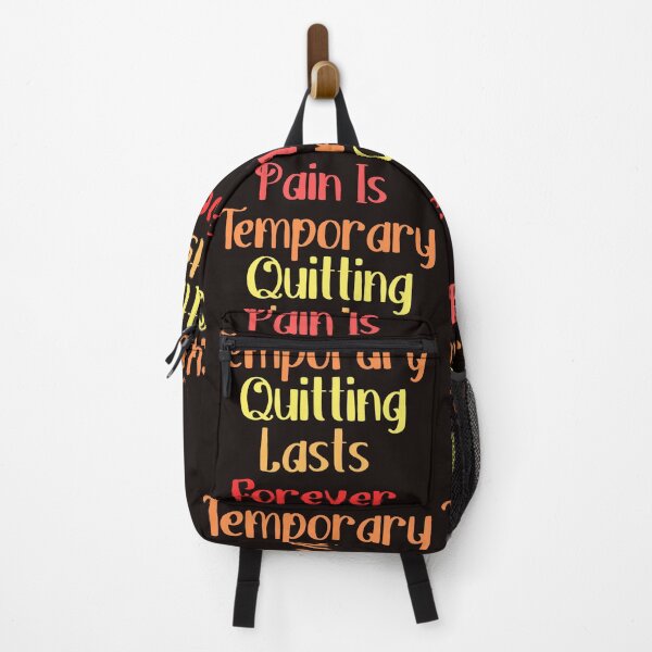Item preview, Pain Is Temporary Quitting Lasts Forever designed and sold by leshewle.