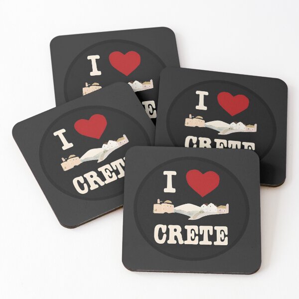 Item preview, "I Love Crete" Show Your Love for Crete with a Unique Stylish Design designed and sold by nicpa-art.