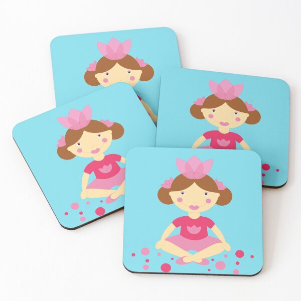 Item preview, Meditación Lotus Girl Arte digital | Melanie Jensen Ilustraciones designed and sold by Melanie Jensen.