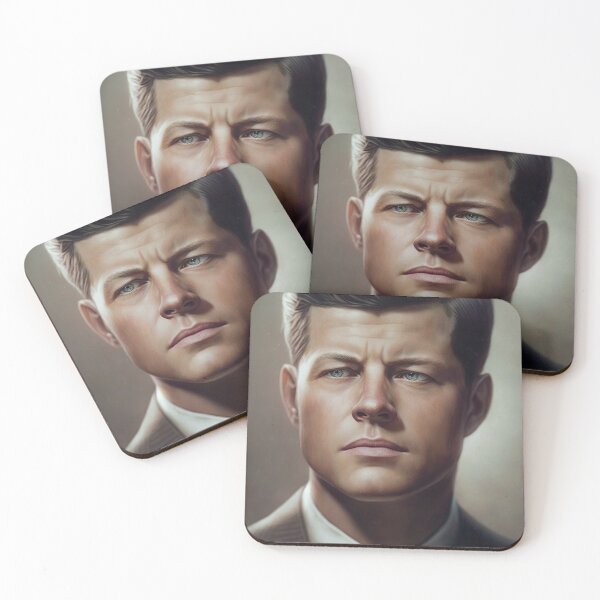Item preview, John F Kennedy President Portrait designed and sold by unrealartwork.