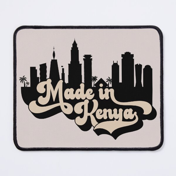 Item preview, Made in Kenya Nairobi Skyline - Beige designed and sold by PearlMoonGrapes.