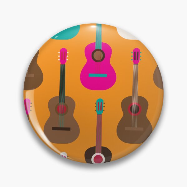 Item preview, Guitar party in orange, teal and magenta designed and sold by FrancesPoff.