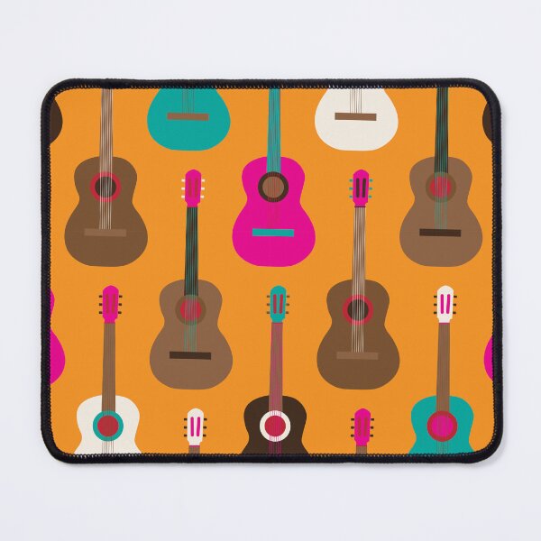 Item preview, Guitar party in orange, teal and magenta designed and sold by FrancesPoff.