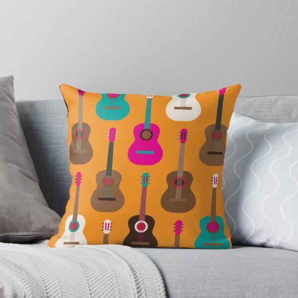 Item preview, Guitar party in orange, teal and magenta designed and sold by FrancesPoff.