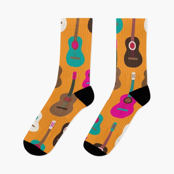 Item preview, Guitar party in orange, teal and magenta designed and sold by FrancesPoff.