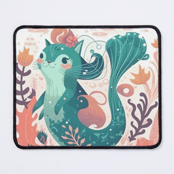 Item preview, PurrMaid Design | Cat Mermaid design | Purrmaid t-shirt designed and sold by Inspired Innovations.