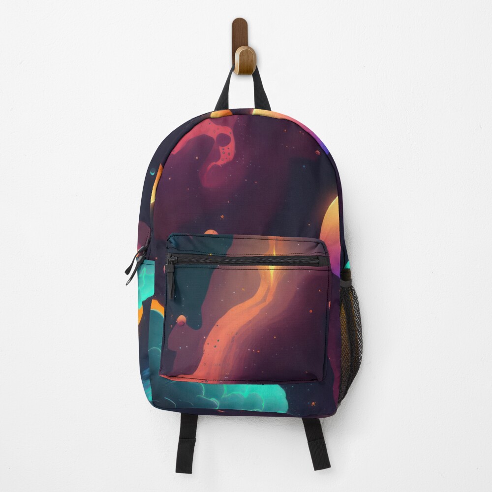 Vista previa del artículo con la obra «Mochila», diseñado y vendido por SeedDesign.