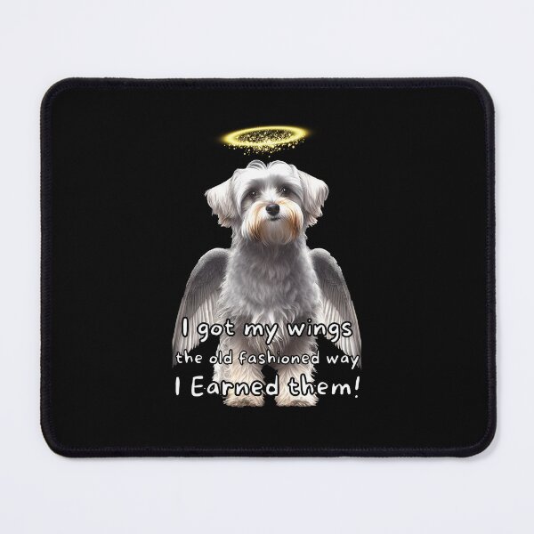 Item preview, Angel dogs - Dandie Dinmont Terrier designed and sold by SteampunkMoai.