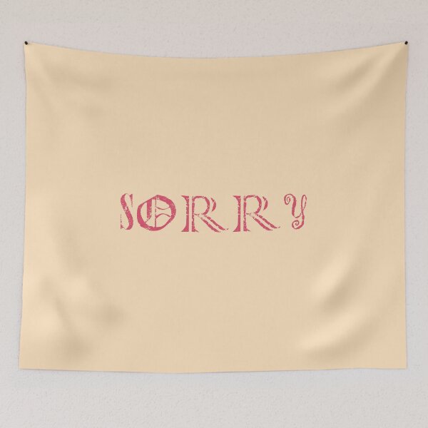 Item preview, Lo siento texto rosa designed and sold by pinkyfish1010.