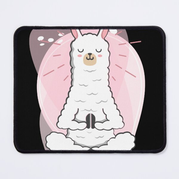 Item preview, Llamastay 6 Feet Away Yoga Llama Namaste Funny designed and sold by Mimielitas-Shop.
