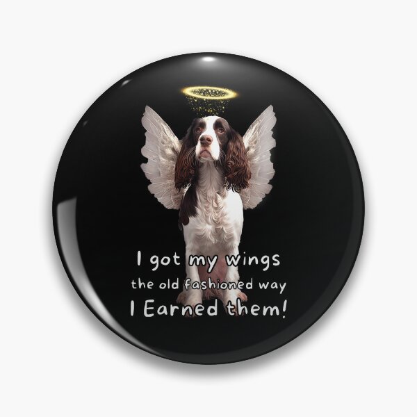 Item preview, Angel dogs - English Springer Spaniel designed and sold by SteampunkMoai.