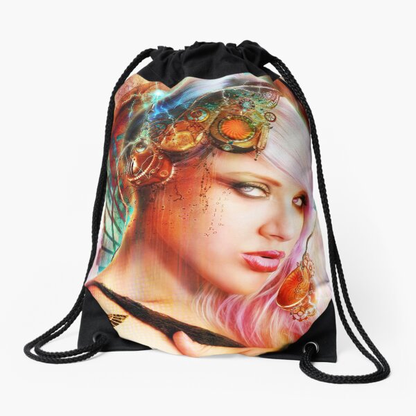 Astrid the Navigatrix Drawstring Bag