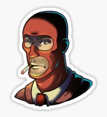Red Spy! Sticker