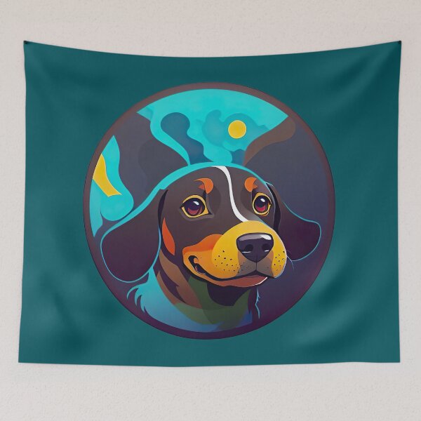 Item preview, Vector Dachshund Puppy  designed and sold by Aww_To_Z Animals.