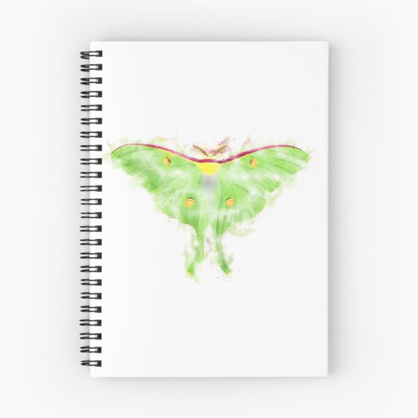 Item preview, Luna Moth Watercolour Artwork designed and sold by Typeglyphs.