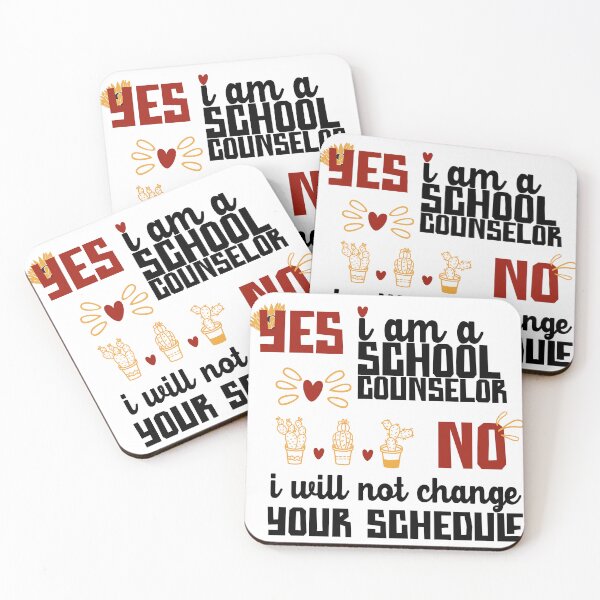 Item preview, yes i am a school counselor, no i will not change your schedulf designed and sold by 20ST.