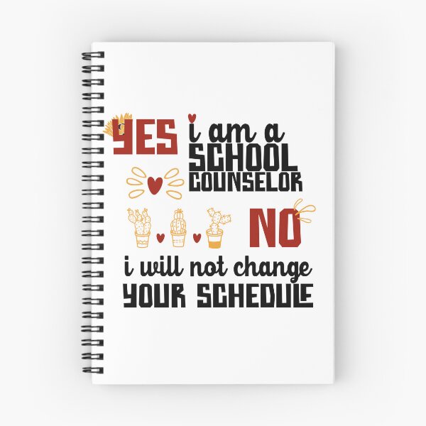 Item preview, yes i am a school counselor, no i will not change your schedulf designed and sold by 20ST.
