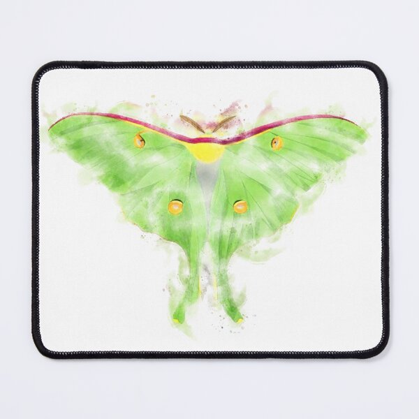 Item preview, Luna Moth Watercolour Artwork designed and sold by Typeglyphs.