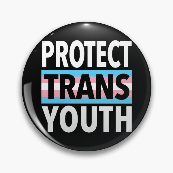 Item preview, Protect Trans Youth (trans flag edition) designed and sold by Thelittlelord.
