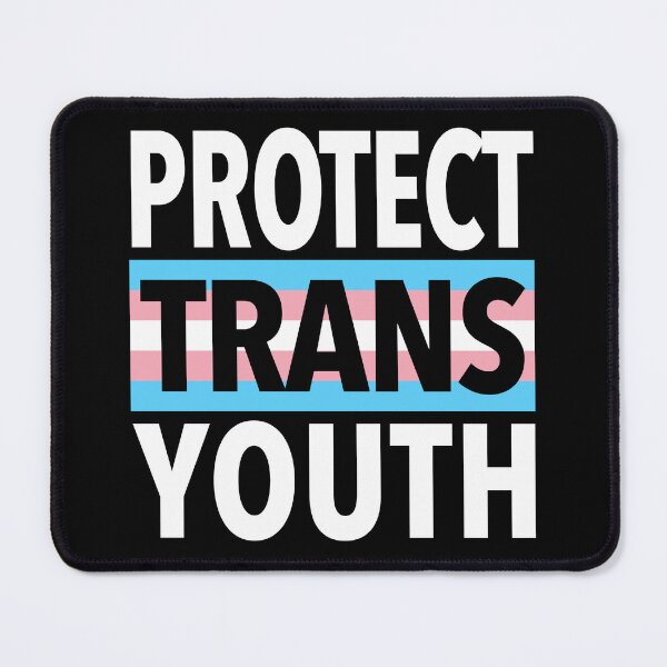 Item preview, Protect Trans Youth (trans flag edition) designed and sold by Thelittlelord.