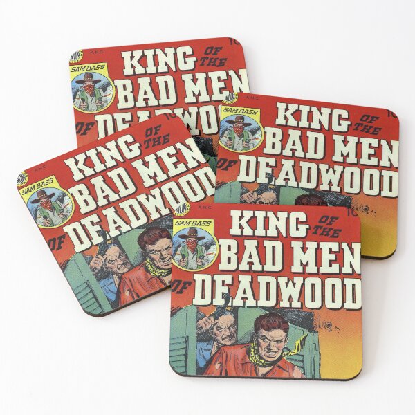 Item preview, King of the Bad Men of Deadwood, Issue 1 Cover Art, 1950. Retro Comic Book Art designed and sold by The-Hist-Image.