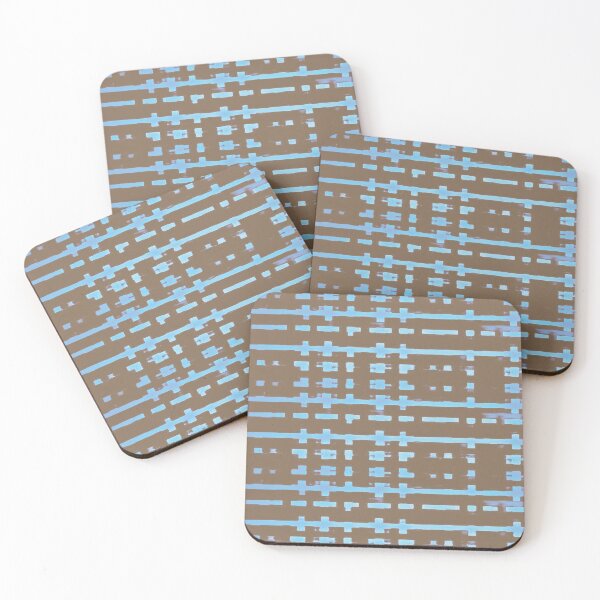 Item preview, Deconstructed Blue & Brown Plaid designed and sold by PSCSCo.