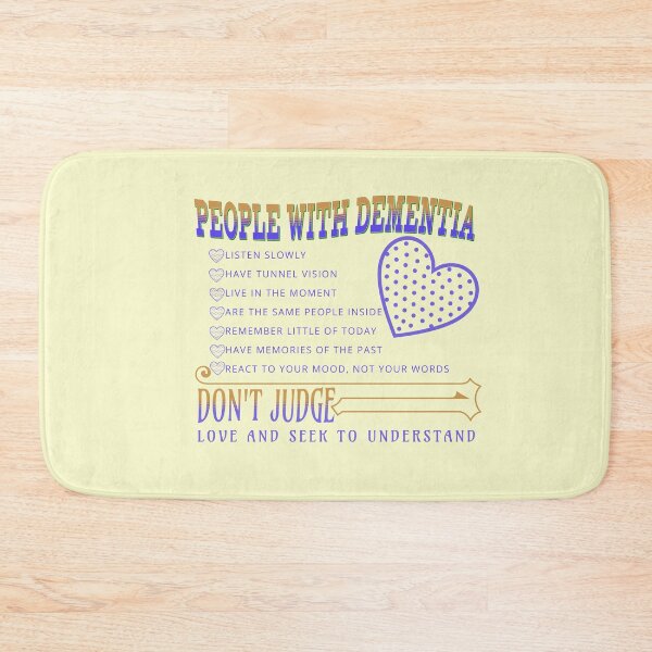 Item preview, People with Dementia List of support and real aging parent design for those caring for a loved one with dementia designed and sold by tranquilbeach.