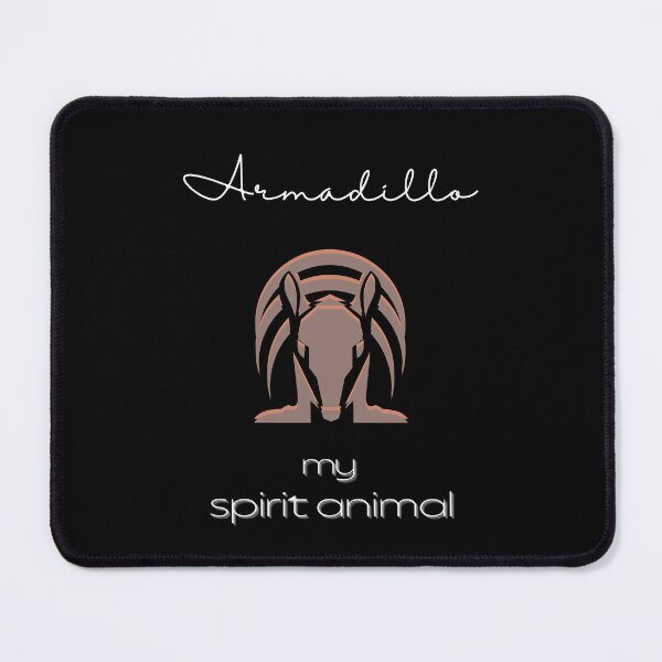Item preview, Armadillo Totem Spirit Animal Zipper Pouch designed and sold by MagicWolfStar.