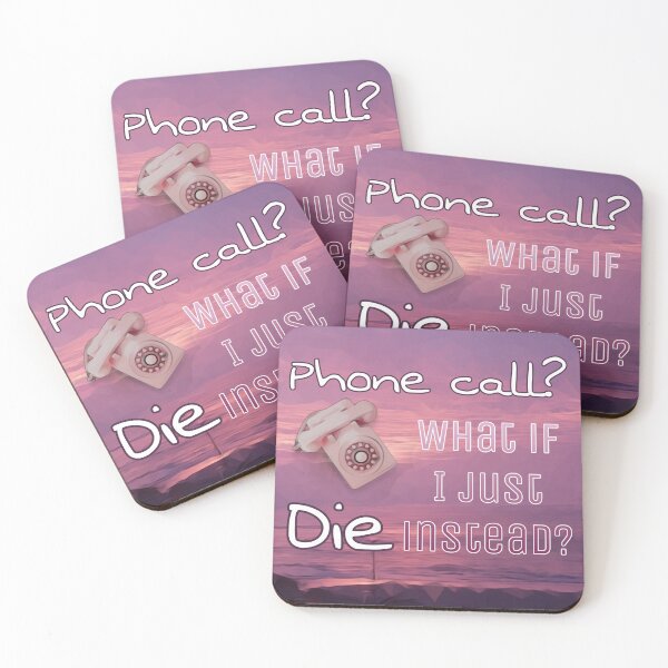 Item preview, Anti Phone Call Club designed and sold by TheGingerQueen.