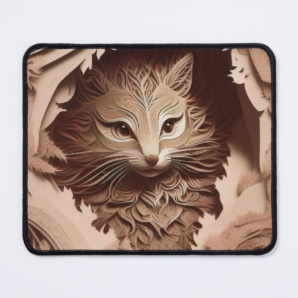 Item preview, PaperCut Fantasy Cat-Hedgehog Hybrid designed and sold by Damitan.
