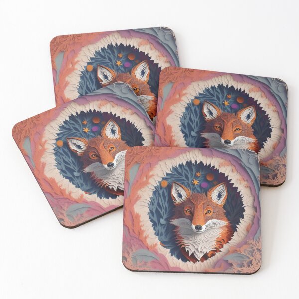 Item preview, PaperCut Happy Fox designed and sold by Damitan.