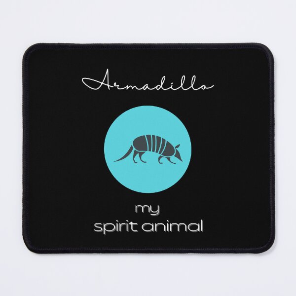 Item preview, Armadillo Totem Spirit Animal Poster designed and sold by MagicWolfStar.