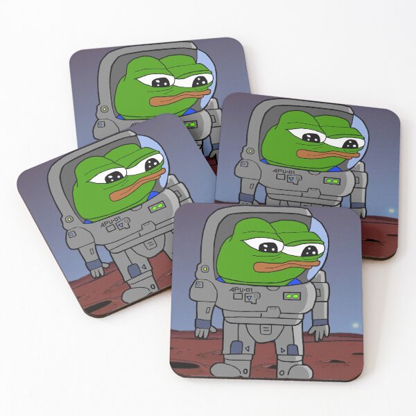 Item preview, Astronaut Pepe Mars Explorer Apu designed and sold by Slav-Art.