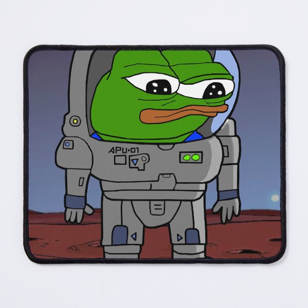 Item preview, Astronaut Pepe Mars Explorer Apu designed and sold by Slav-Art.