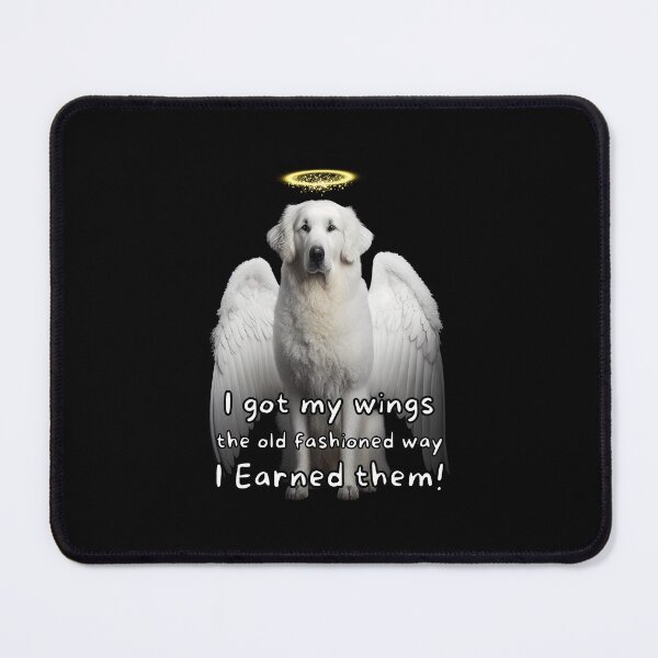 Item preview, Angel dogs - Kuvasz designed and sold by SteampunkMoai.