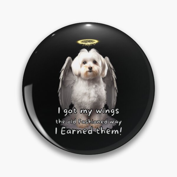 Item preview, Angel dogs - Maltese designed and sold by SteampunkMoai.