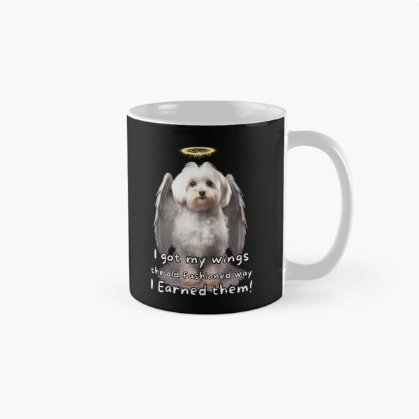 Item preview, Angel dogs - Maltese designed and sold by SteampunkMoai.