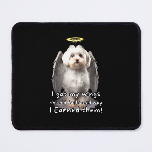 Item preview, Angel dogs - Maltese designed and sold by SteampunkMoai.