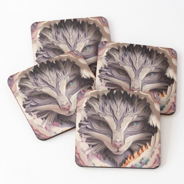 Item preview, PaperCut Fantasy Hedgehog designed and sold by Damitan.