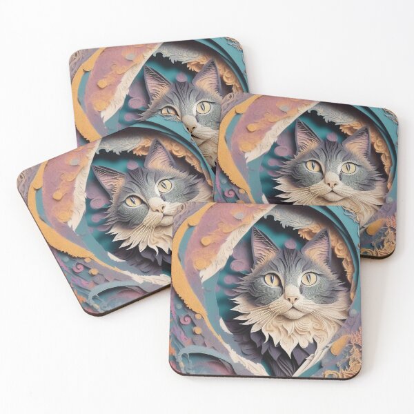 Item preview, PaperCut Domestic Cat designed and sold by Damitan.