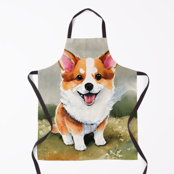 Item preview, Cute Corgi Puppy Art 5 designed and sold by cutiepeaupies.
