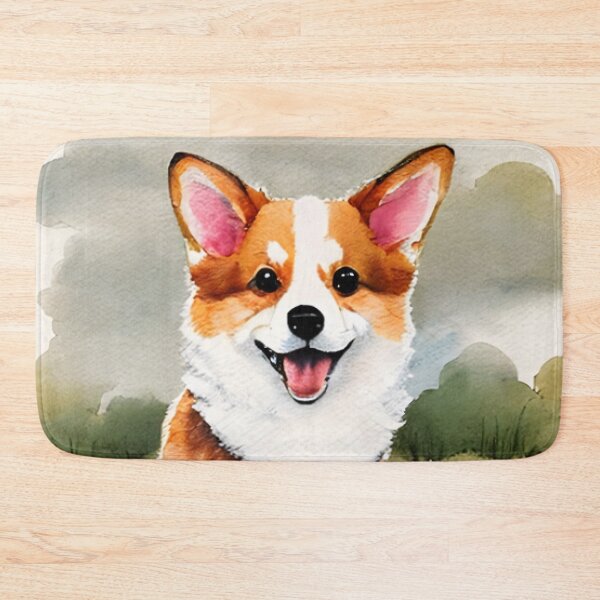 Item preview, Cute Corgi Puppy Art 5 designed and sold by cutiepeaupies.