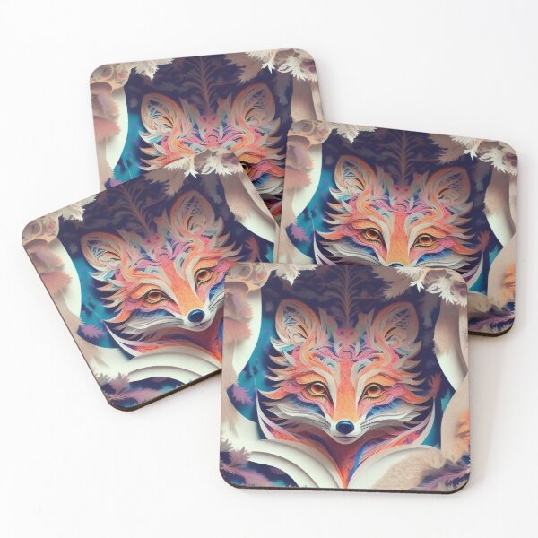 Item preview, PaperCut Baby Fox designed and sold by Damitan.