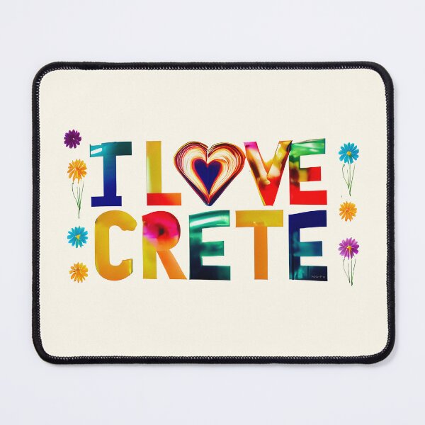 Item preview, "I Love Crete" Show Your Love for Crete with a Unique Stylish Design.  designed and sold by nicpa-art.
