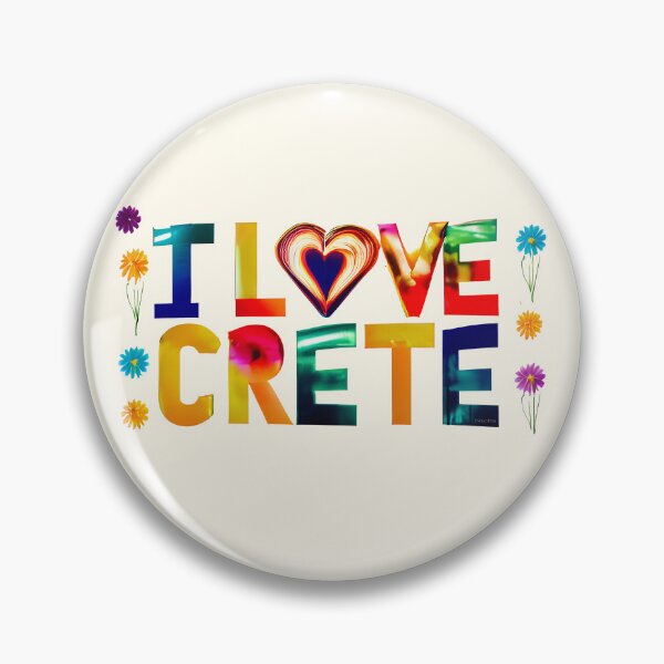 Item preview, "I Love Crete" Show Your Love for Crete with a Unique Stylish Design.  designed and sold by nicpa-art.