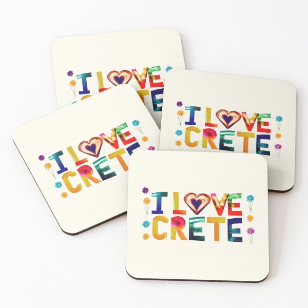 Item preview, "I Love Crete" Show Your Love for Crete with a Unique Stylish Design.  designed and sold by nicpa-art.