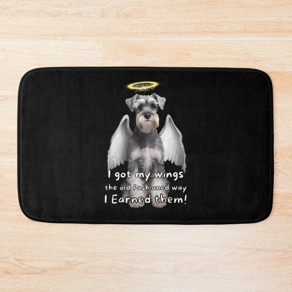Item preview, Angel dogs - Miniature Schnauzer designed and sold by SteampunkMoai.