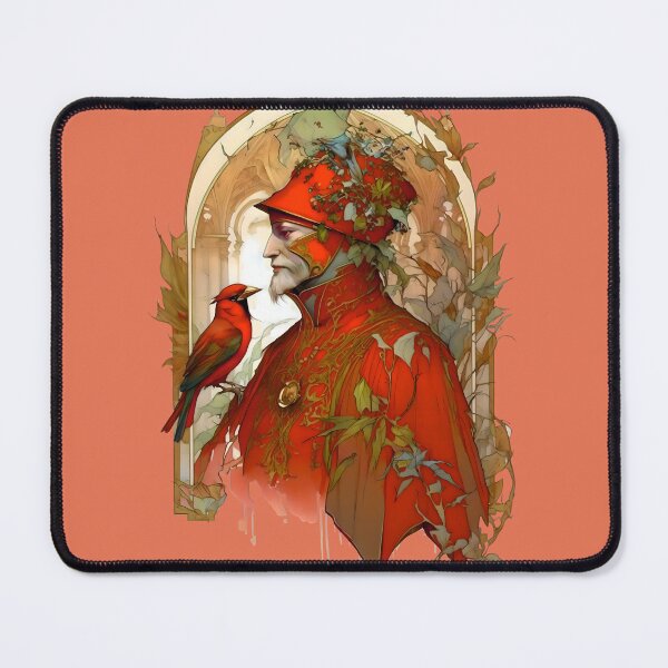 Item preview, The Cardinals Art Nouveau Design designed and sold by entwithanaxe.