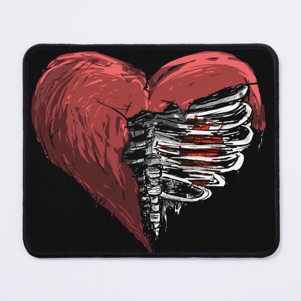 Item preview, Half Heart Broken Artwork designed and sold by deathanarchy.